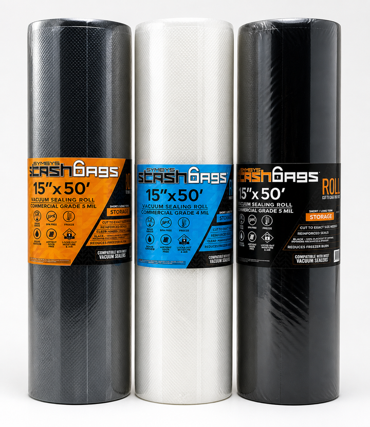 Stash Bags 15" x 50 ft 5 Mil Vacuum Seal Roll