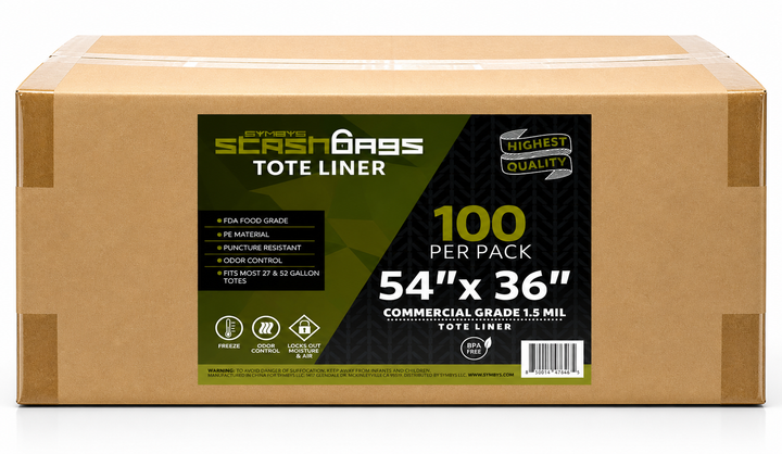 Stash Bags Tote Liners 54” x 36”