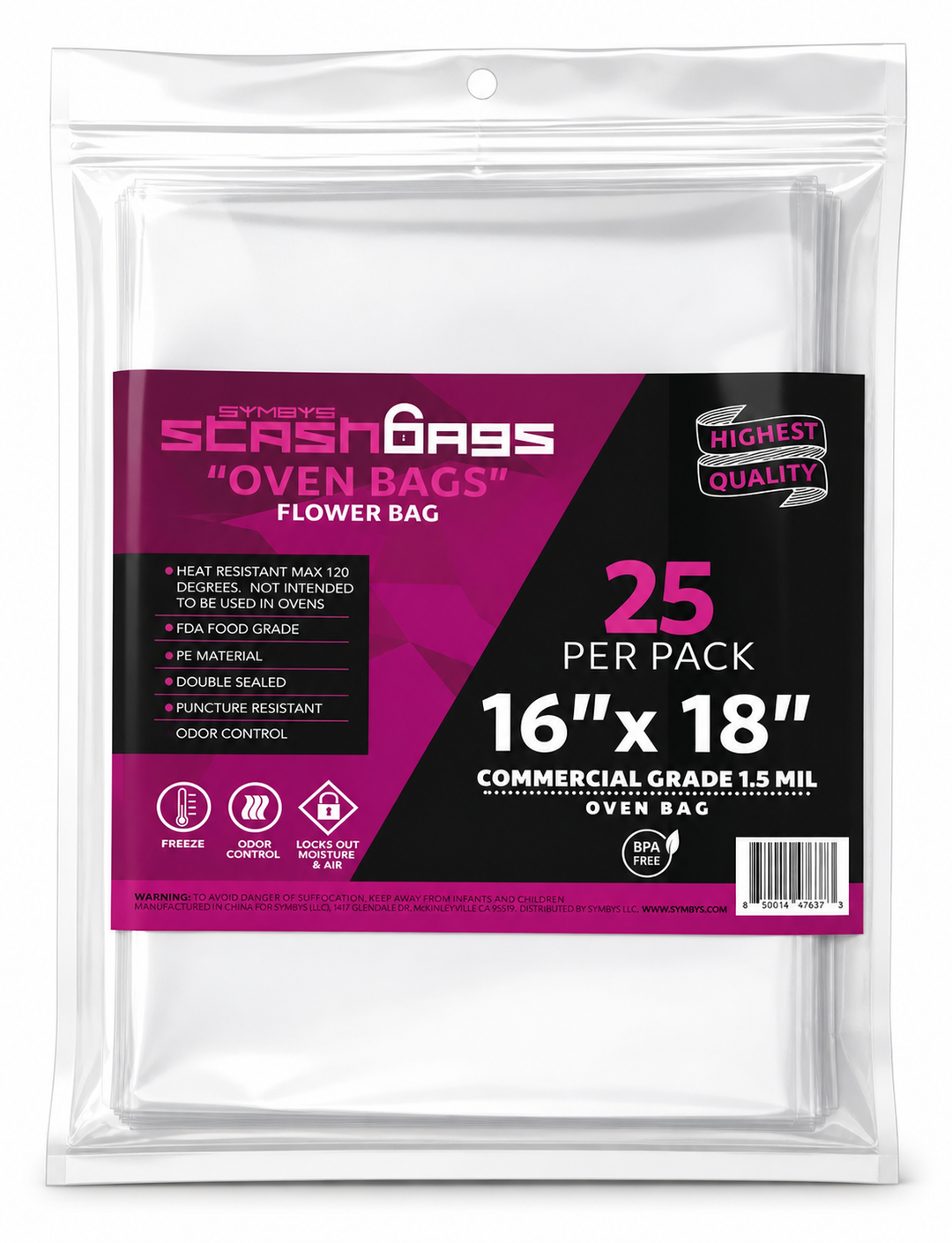 Flower Bags Turkey &amp; Oven Bags (PE Material)