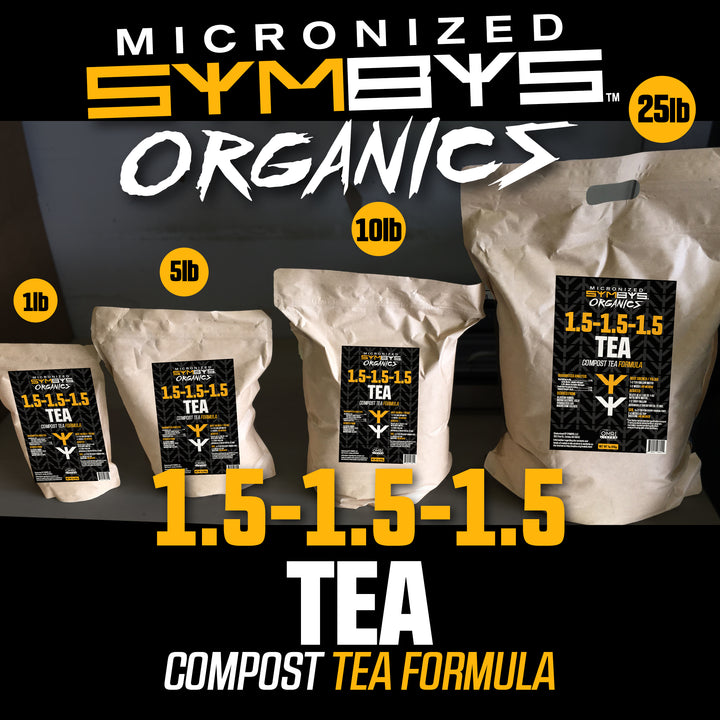 Symbys Organics Tea 1.5-1.5-1.5 Powder Fertilizer