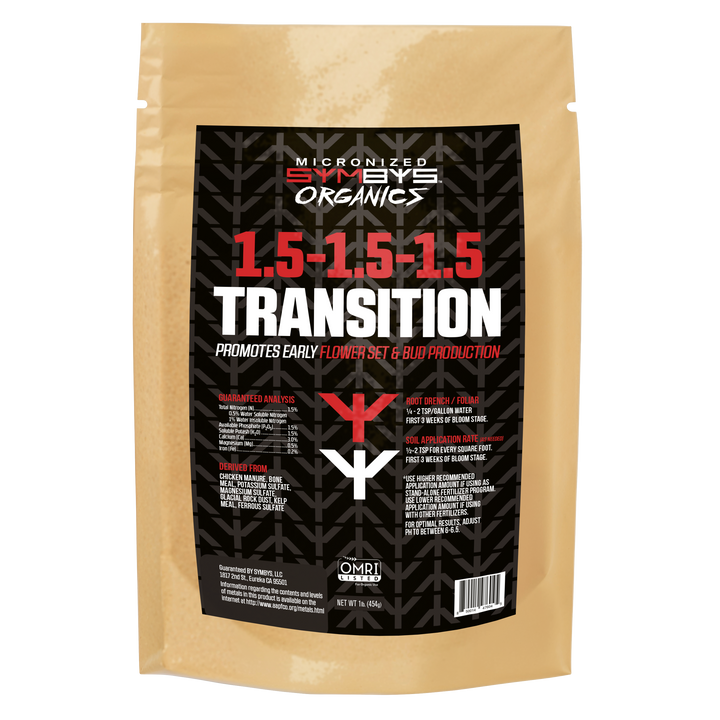 Symbys Organics Transition 1.5-1.5-1.5 Powder Fertilizer